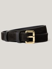 Jigsaw Brown Suede Skinny Belt - Image 1 of 3