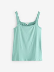 Jigsaw Green Square Neck Layering Tank Top - Image 1 of 1