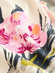 Cream Floral Slip Jersey - Image 2 of 3