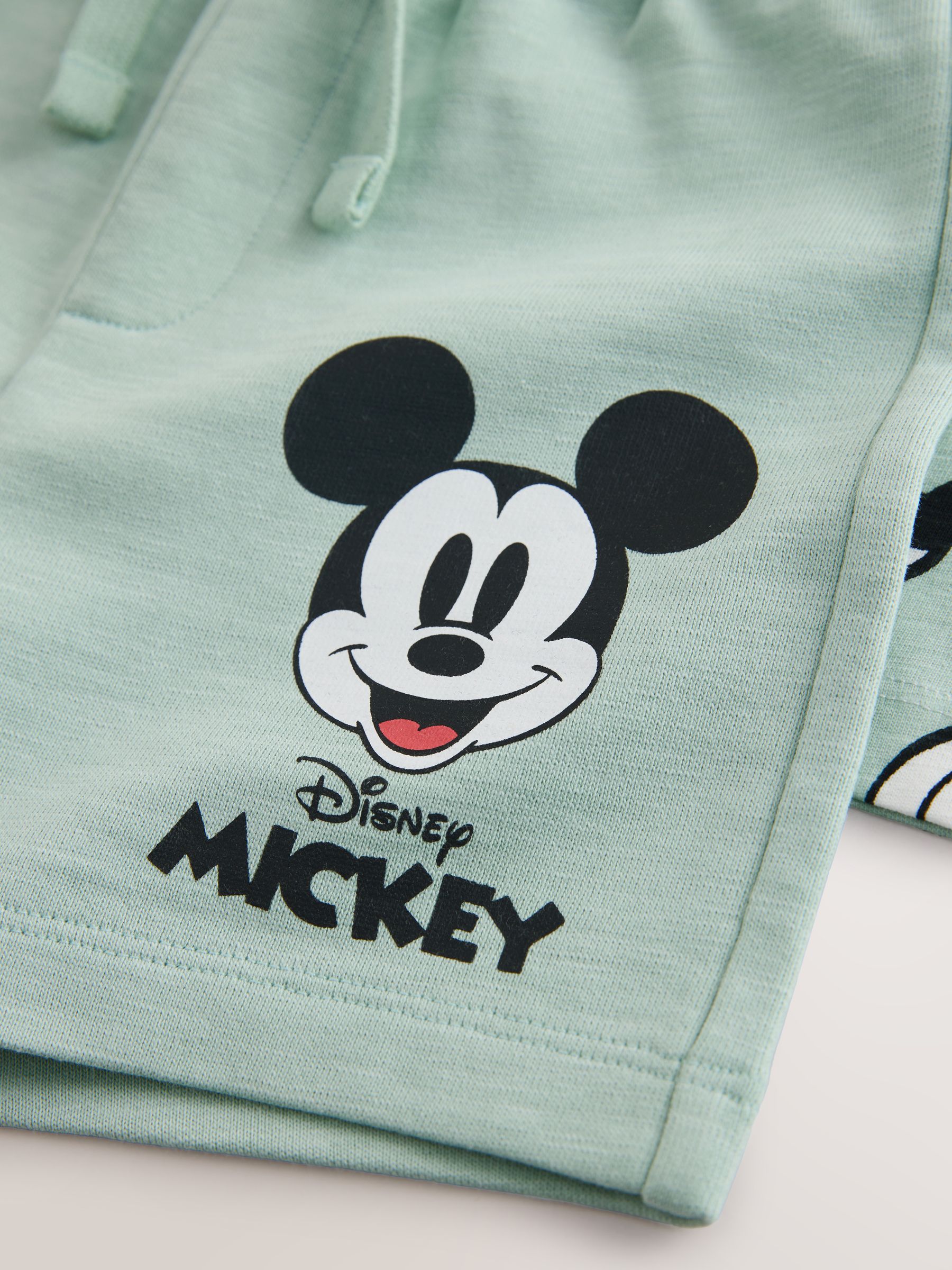 Next：日本 セージグリーン - Mickey Mouse Tシャツ＆ショートパンツ