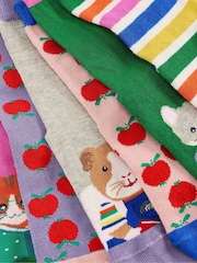 Boden Green Socks 7 Pack - Image 2 of 2