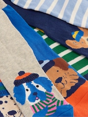 Boden Brown Socks 7 Pack - Image 2 of 2