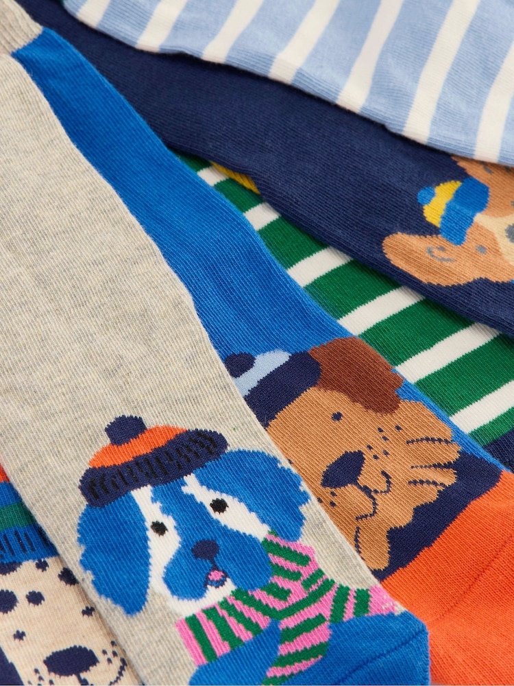 Boden Brown Socks 7 Pack - Image 2 of 2