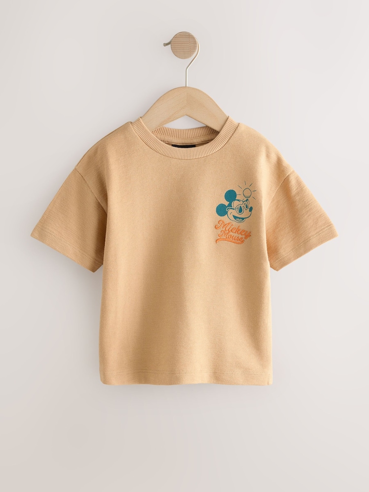 Marrone chiaro  - T Shirt Maniche corte di Topolino (3mesi-8anni) - Immagine 2 di 4