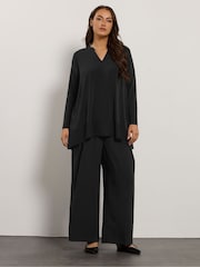 Evans Chiffon Hem Top - Image 2 of 5