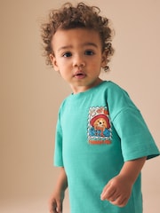 Green Paddington Bear Short Sleeve T-Shirt (3mths-8yrs) - Image 4 of 4