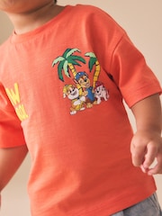 Coral/Tan Paw Patrol Short Sleeve T-Shirt (9mths-8yrs) - Image 3 of 3
