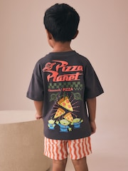 Charcoal Grey Toy Story Short Sleeve T-Shirt (3mths-8yrs) - Image 3 of 9