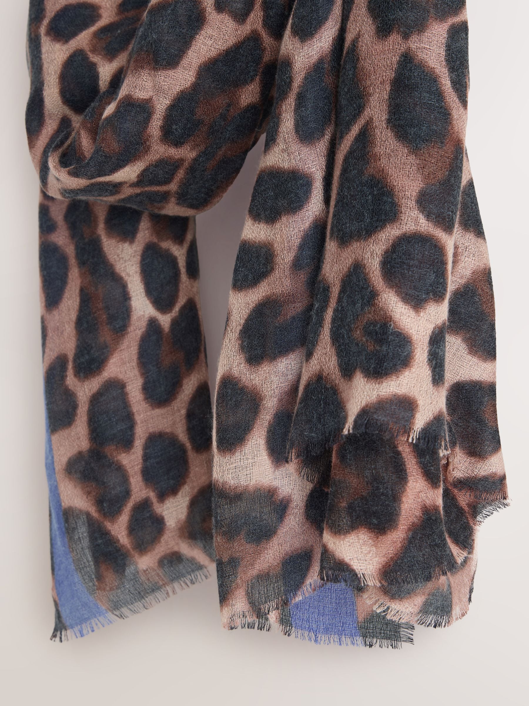 Buy Leopard Print Lightweight Scarf from Next USA