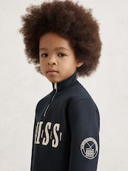 Reiss Navy Martin Sweatshirt - Image 4 of 5