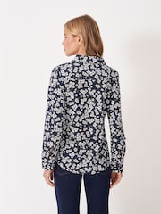 Crew Clothing Blue Jersey Shirt - Image 2 of 5