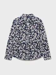 Crew Clothing Blue Jersey Shirt - Image 5 of 5