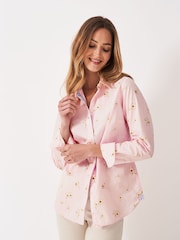 Crew Clothing Pink Lulworth Shirt - Image 1 of 5