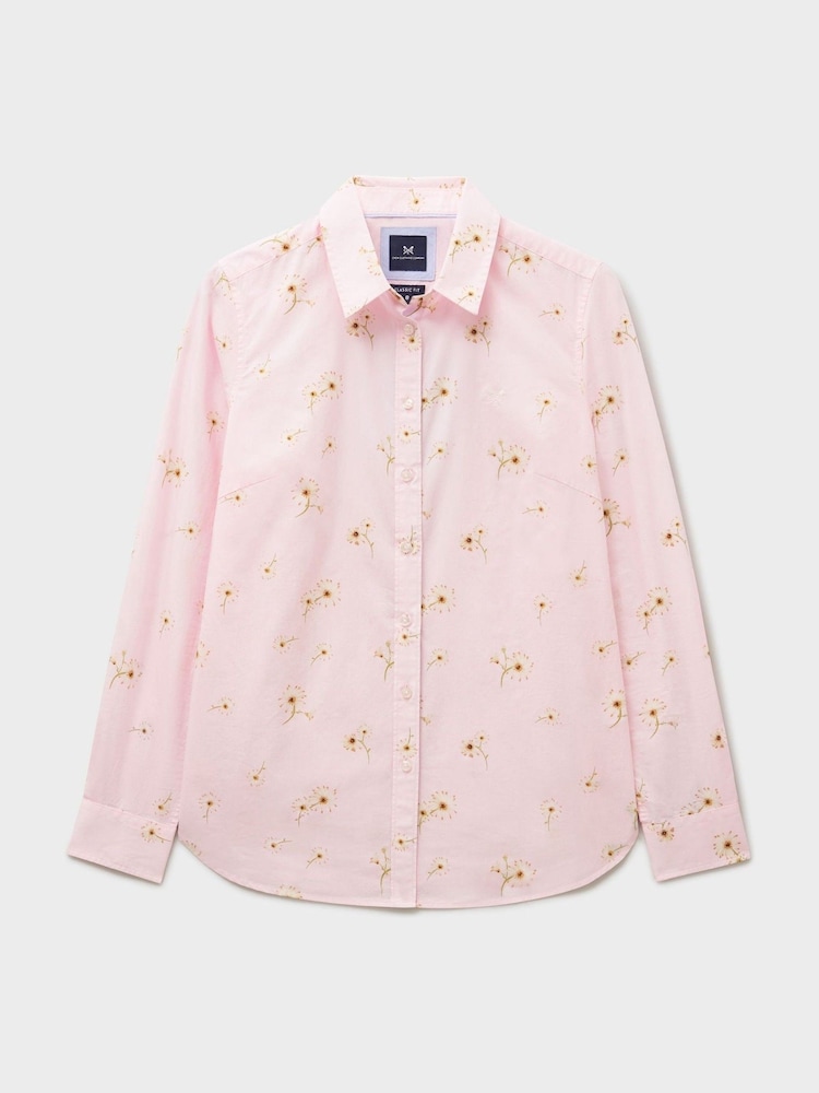 Crew Clothing Pink Lulworth Shirt - Image 5 of 5 Crew Clothing Pink Lulworth Shirt - Image 5 of 5