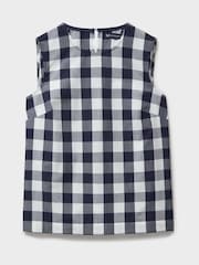 Crew Clothing Company Estelle Sleeveless Cotton Top - Imagem 5 de 5