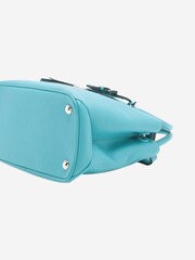 Sign of the Times Blue Saffiano Leather 2Way Bag - Image 4 of 10