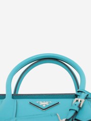 Sign of the Times Blue Saffiano Leather 2Way Bag - Image 5 of 10