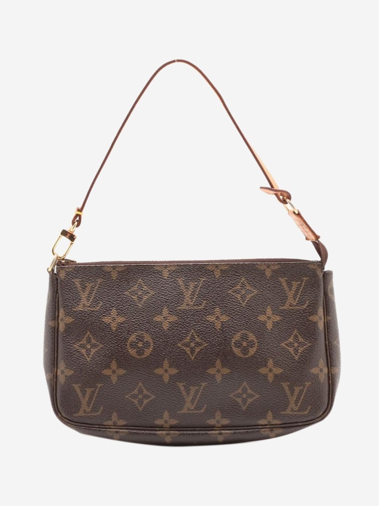 Sign of the Times Vintage 2001 Monogram Pochette Brown Bag - Image 1 of 10