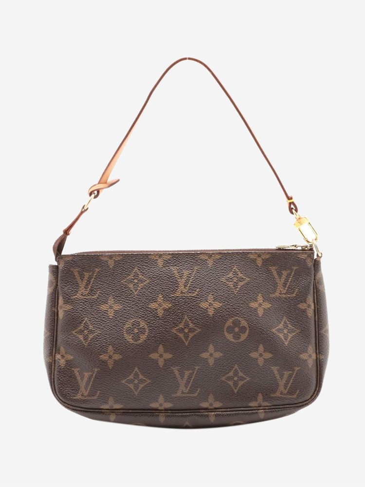 Sign of the Times Vintage 2001 Monogram Pochette Brown Bag - Image 2 of 10