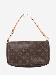 Sign of the Times Vintage 1999 Monogram Pochette Brown Bag - Image 2 of 10