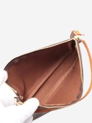 Sign of the Times Vintage 1999 Monogram Pochette Brown Bag - Image 8 of 10