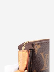 Sign of the Times Vintage 1999 Monogram Pochette Brown Bag - Image 9 of 10