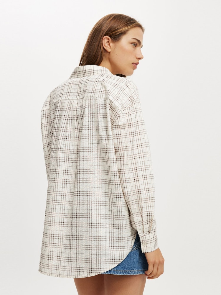 Cotton On Dark Natural Haven Long Sleeve Shirt - Image 2 of 5