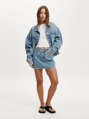 Cotton On Blue Original Denim Jacket - Image 3 of 5