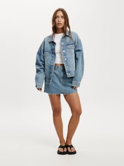 Cotton On Blue Original Denim Jacket - Image 4 of 5
