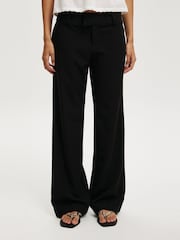 Cotton On Black Lola Low Rise Suit Trousers - Image 1 of 5