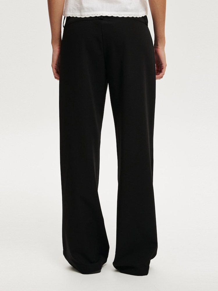 Cotton On Black Lola Low Rise Suit Trousers - Image 2 of 5