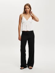 Cotton On Black Lola Low Rise Suit Trousers - Image 3 of 5