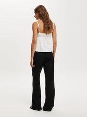 Cotton On Black Lola Low Rise Suit Trousers - Image 4 of 5