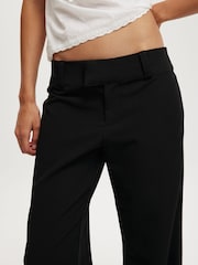 Cotton On Black Lola Low Rise Suit Trousers - Image 5 of 5