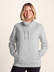 Tog 24 Cream Womens Abigail Funnel Neck Sweatshirt - Image 2 of 7