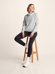 Tog 24 Cream Womens Abigail Funnel Neck Sweatshirt - Image 4 of 7