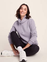 Tog 24 Grey Womens Abigail Funnel Neck Sweatshirt - Image 4 of 7