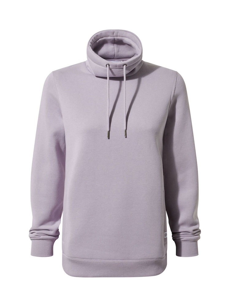 Tog 24 Grey Womens Abigail Funnel Neck Sweatshirt - Image 7 of 7 Tog 24 Grey Womens Abigail Funnel Neck Sweatshirt - Image 7 of 7