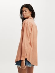 Cotton On Natural Haven Long Sleeve Shirt - Image 2 of 4
