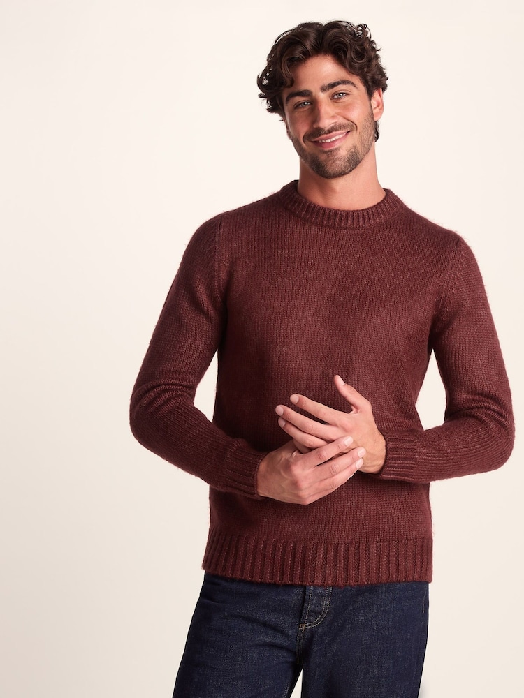 Tog 24 Purple Mens Cicero Knitted Jumper - Image 1 of 6