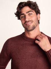 Tog 24 Purple Mens Cicero Knitted Jumper - Image 5 of 6