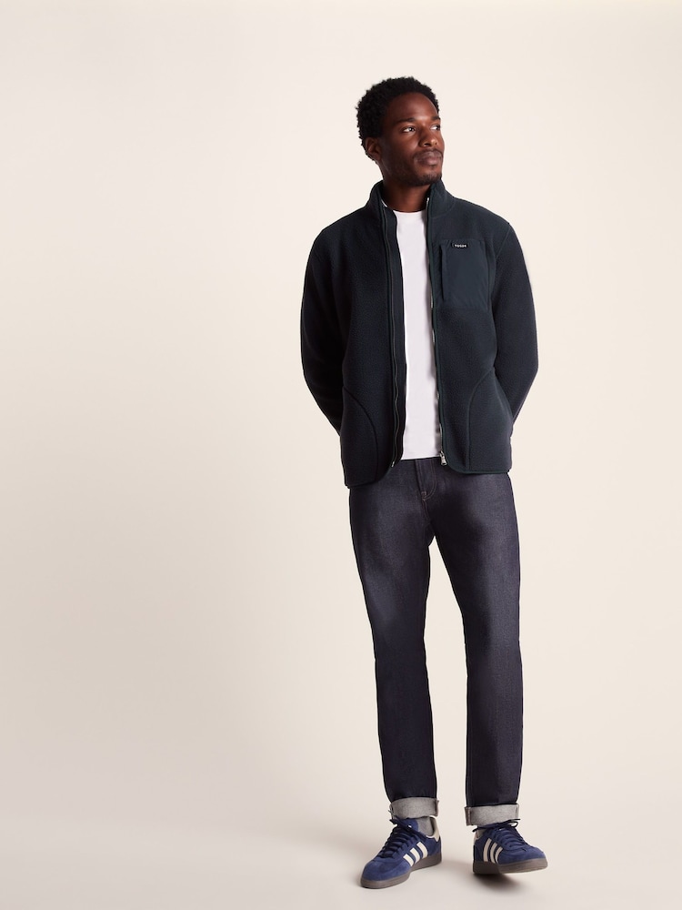 Tog 24 Blue Mens Cameron Sherpa Fleece - Image 1 of 7 Tog 24 Blue Mens Cameron Sherpa Fleece - Image 1 of 7