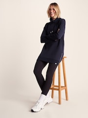 Tog 24 Blue Womens Drakeford Longline Funnel Neck Sweater - Image 3 of 7