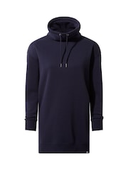 Tog 24 Blue Womens Drakeford Longline Funnel Neck Sweater - Image 7 of 7