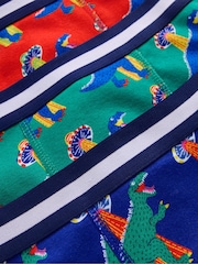 Boden Green Boxers 5 Pack - Image 3 of 3