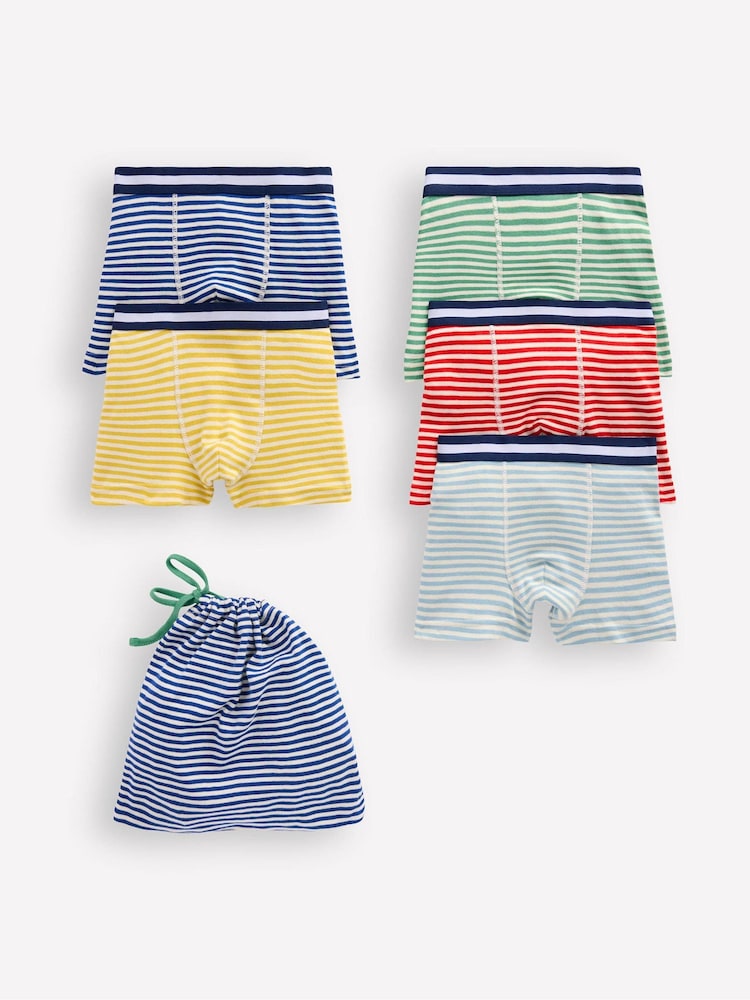 Boden Green Boxers 5 Pack - Image 1 of 3