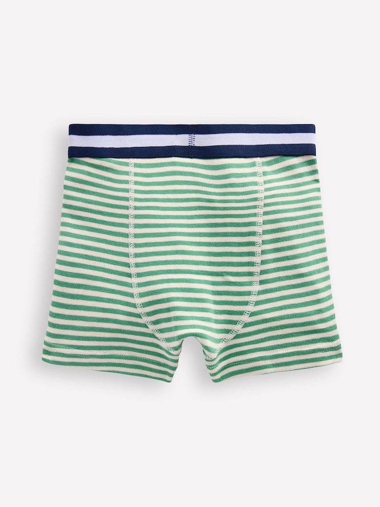 Boden Green Boxers 5 Pack - Image 2 of 3