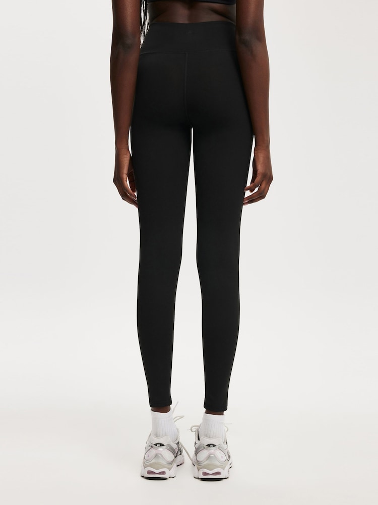 Cotton On Black Full Length Bondi Everyday Leggings - Image 5 of 5
