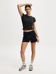 Cotton On Black Ultra Soft Fitted T-Shirt - Image 4 of 4