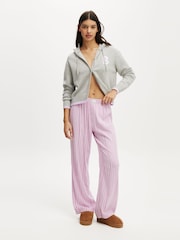 Cotton On Grey Hooded Button Up Hoodie - Image 4 of 5